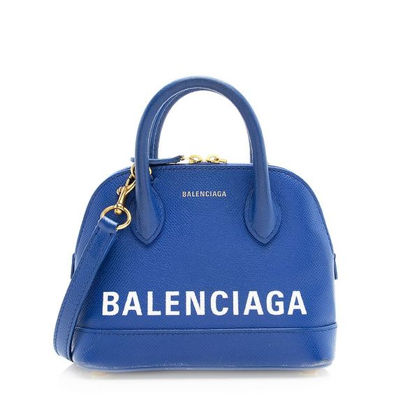 Balenciaga Bags Balenciaga Grained Calfskin Ville Xxs Top Handle